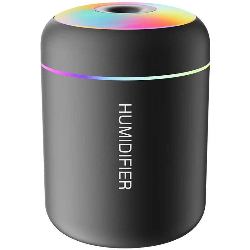 Air Humidifier 180ML Mini USB Electric Aroma Diffuser Essential Oil Purifier Aromatherapy Mist Maker Lights For Car Home Bedroom