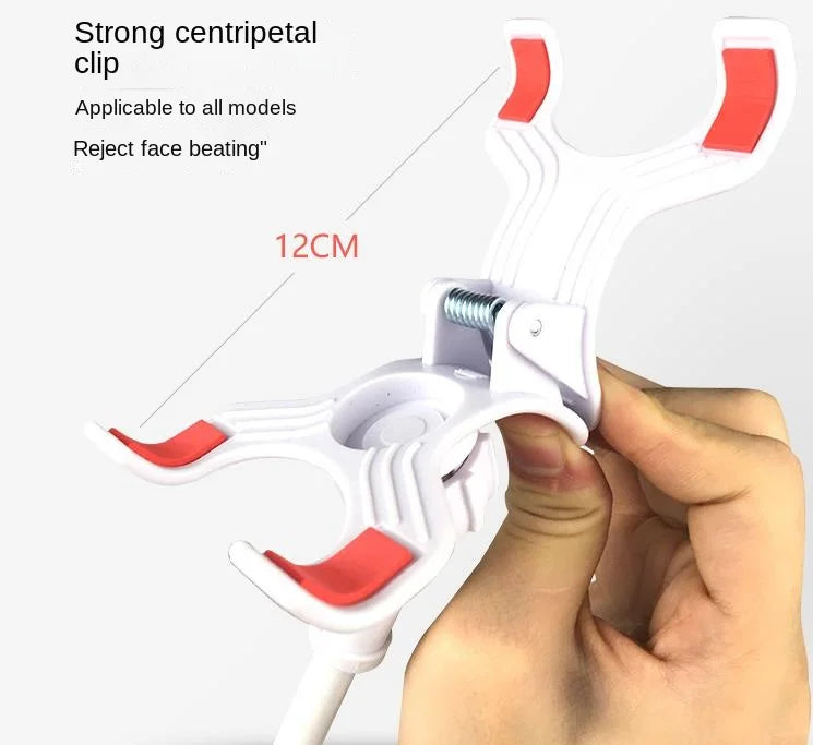 360° Lazy Bed Desktop Bracket Mobile Phone Mount Holder Stand Flexible Clip