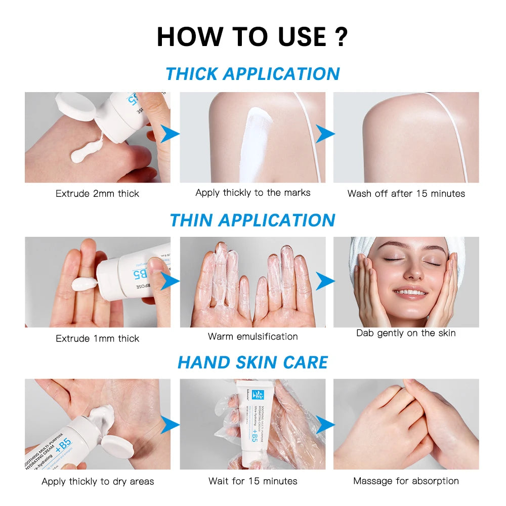 Soothing Multi-Purpose Hydrating Cream Reduces Redness Daily Helps Relieve Rough Cracked Skin Deep Skin Care